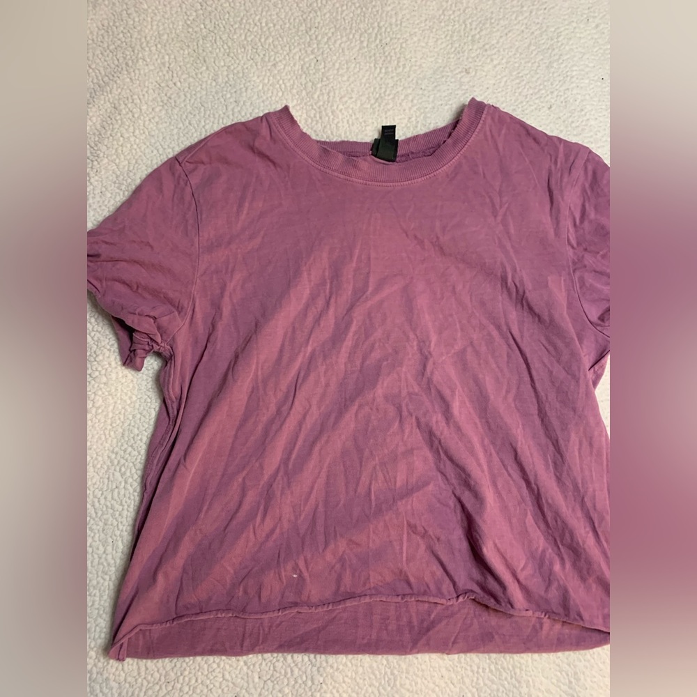 Wild fable purple/pink womens crop top small